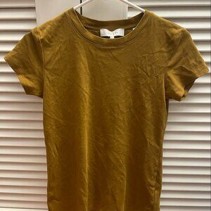 Lark & Ro Women's Golden Brown Shirt XS